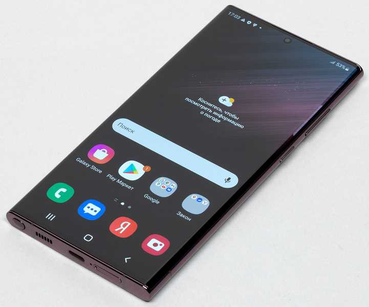 Основные характеристики Samsung A