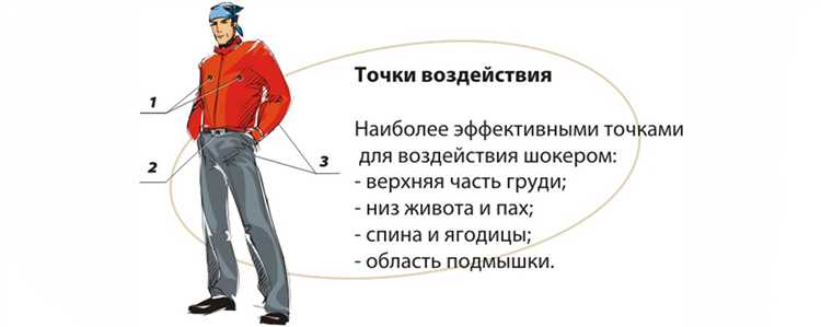 Воздействие электрошокера на нервную систему