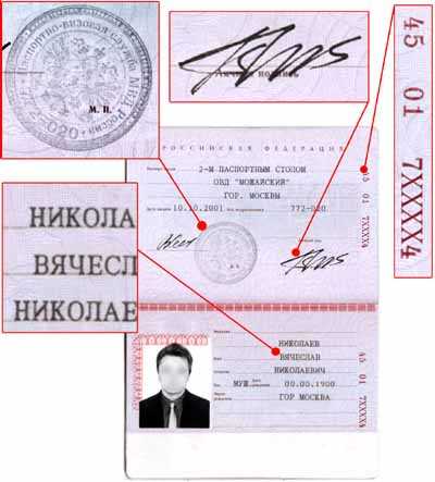 Какое значение имеет номер паспорта?