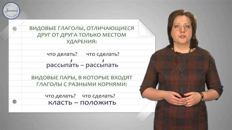 Глаголы несовершенного вида: определение и примеры