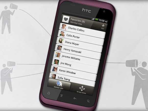 Особенности и функции HTC Rhyme