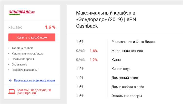 Как максимально эффективно использовать кэшбэк Эльдорадо: советы и рекомендации