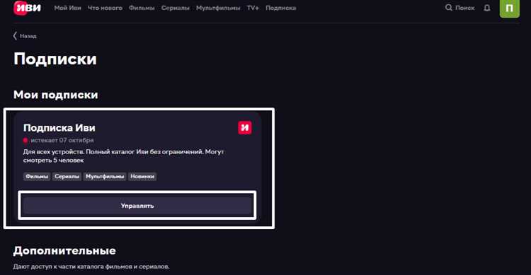 Как отменить подписку на Иви на телевизоре: подробная инструкция