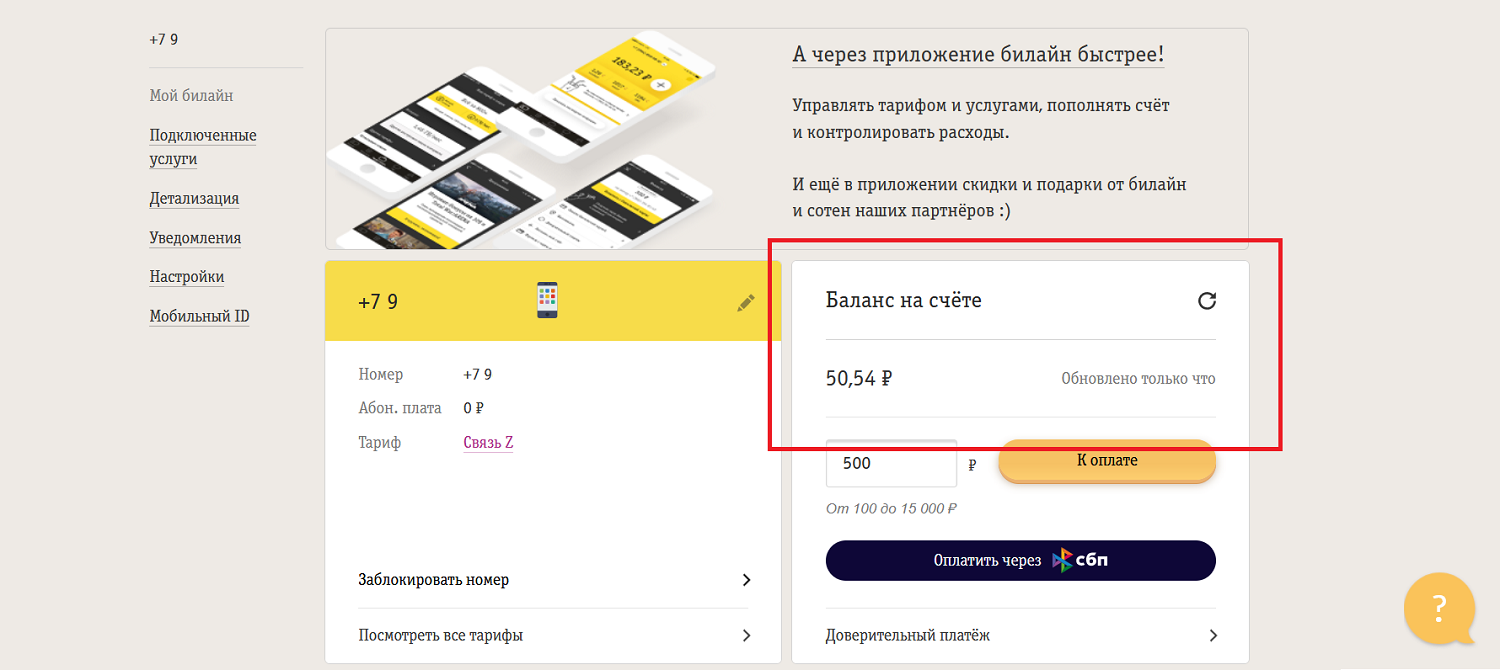Как проверить баланс Билайн на чужом телефоне: подробная инструкция