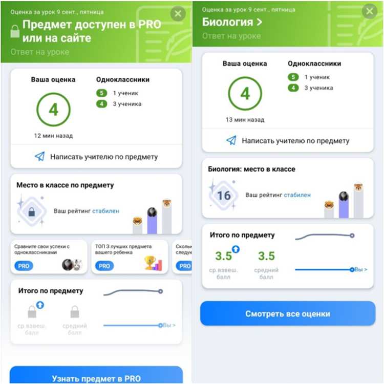 Настройка персональных целей: