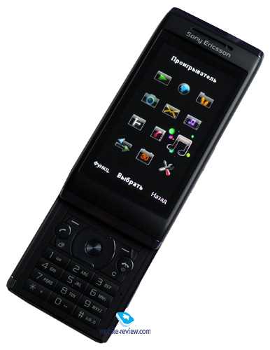 Внешний вид и эргономика Sony Ericsson Aino