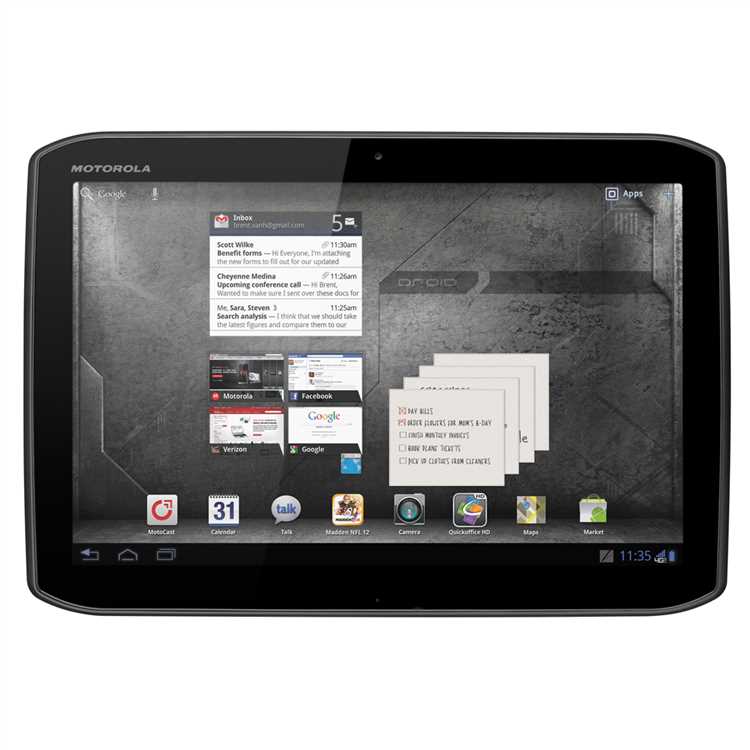 Обзор смартфона Motorola DROID XYBOARD 8.2
