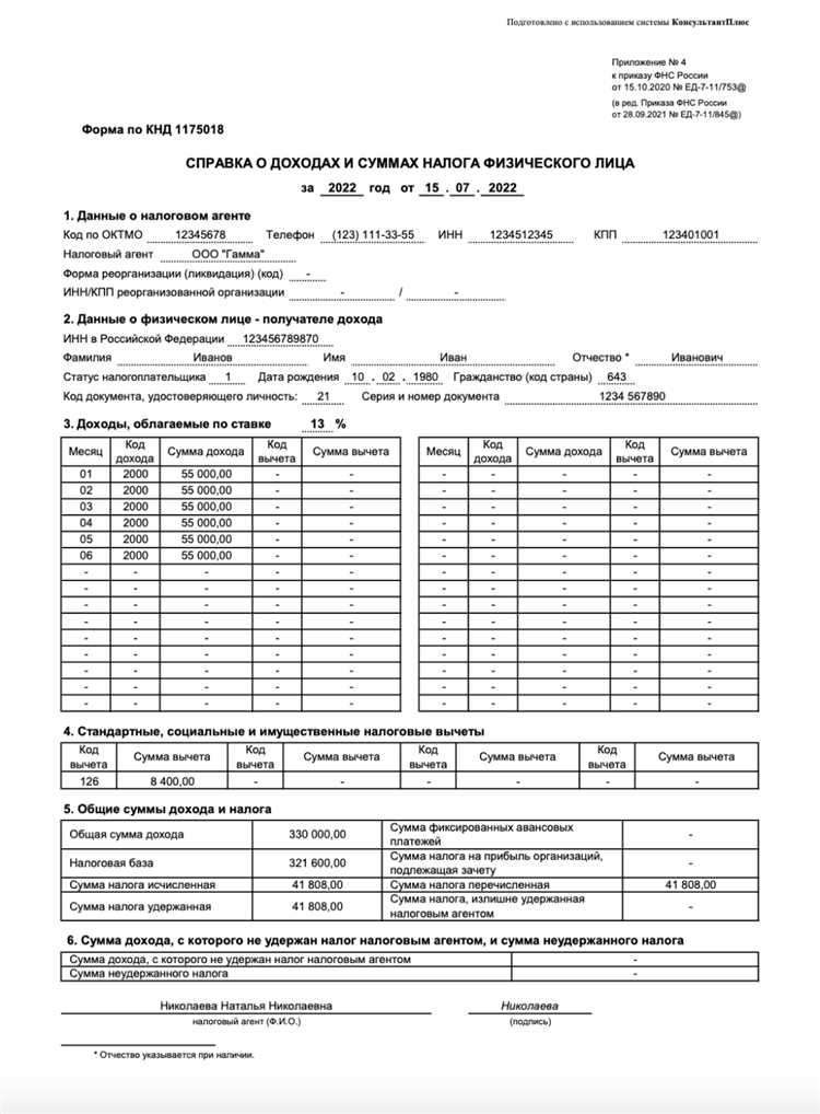 Отражать ли налоговый вычет в справке о доходах: как правильно заполнить и избежать проблем
