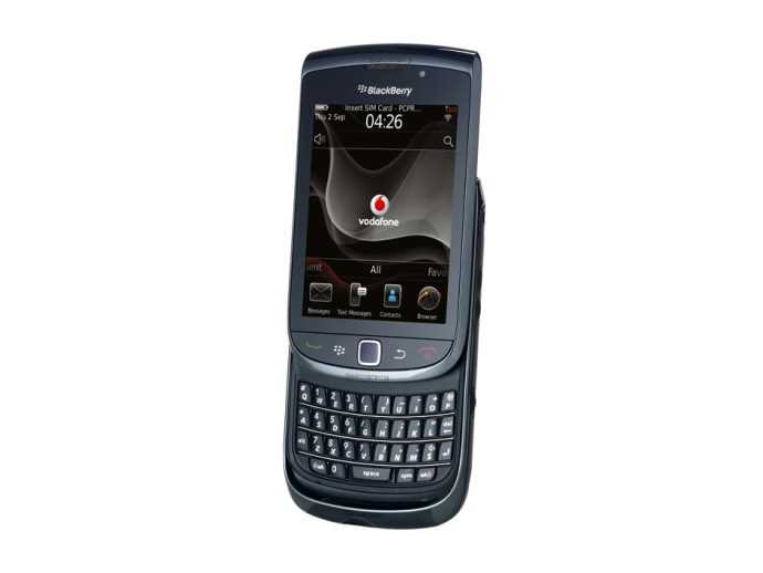 RIM представила новый BlackBerry Torch 9800
