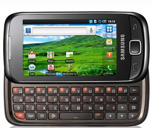 Samsung Galaxy Indulge с выдвижной клавиатурой QWERTY