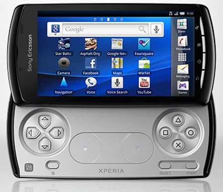 Описание игрового телефона Sony-Ericsson Play