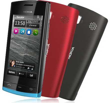 Стандартный телефон от Нокия: Nokia 500