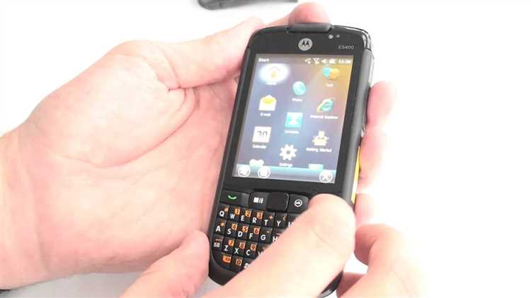 Телефон не для всех: Motorola ES400S