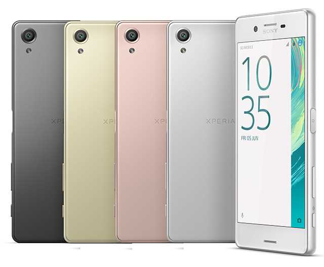 Характеристики Sony Xperia X